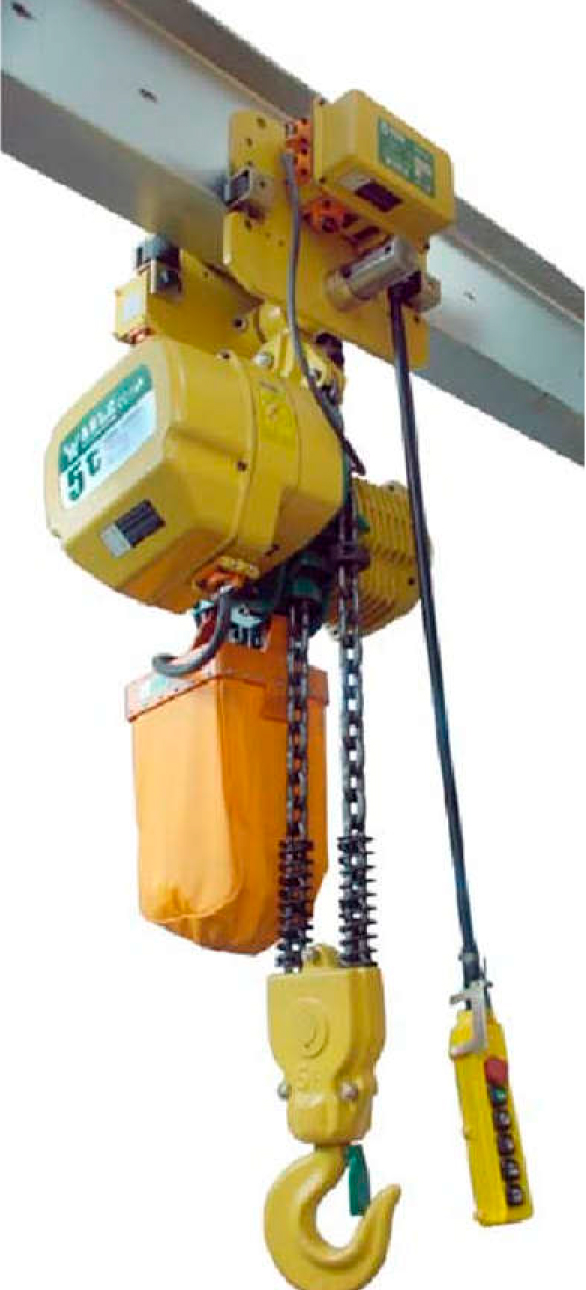 Tecle Eléctrico de Cadena de 3 fases Modelo ECHKT