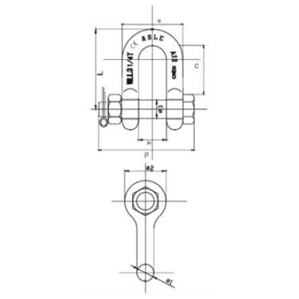 Grilletes Modelo SBD - Image 2