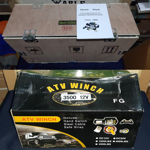 Winche Eléctrico para Truck 12V con control remoto - Image 3