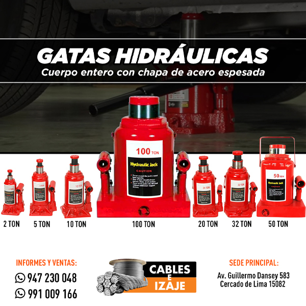 Gatas Hidráulicas Jack - Image 2