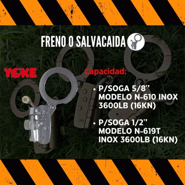 Freno o salvacaidas yoke - Image 2